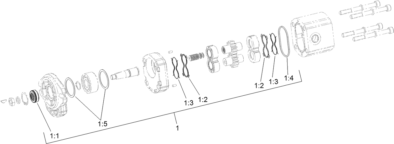 Hydraulic Motor Assembly No. 137-5571