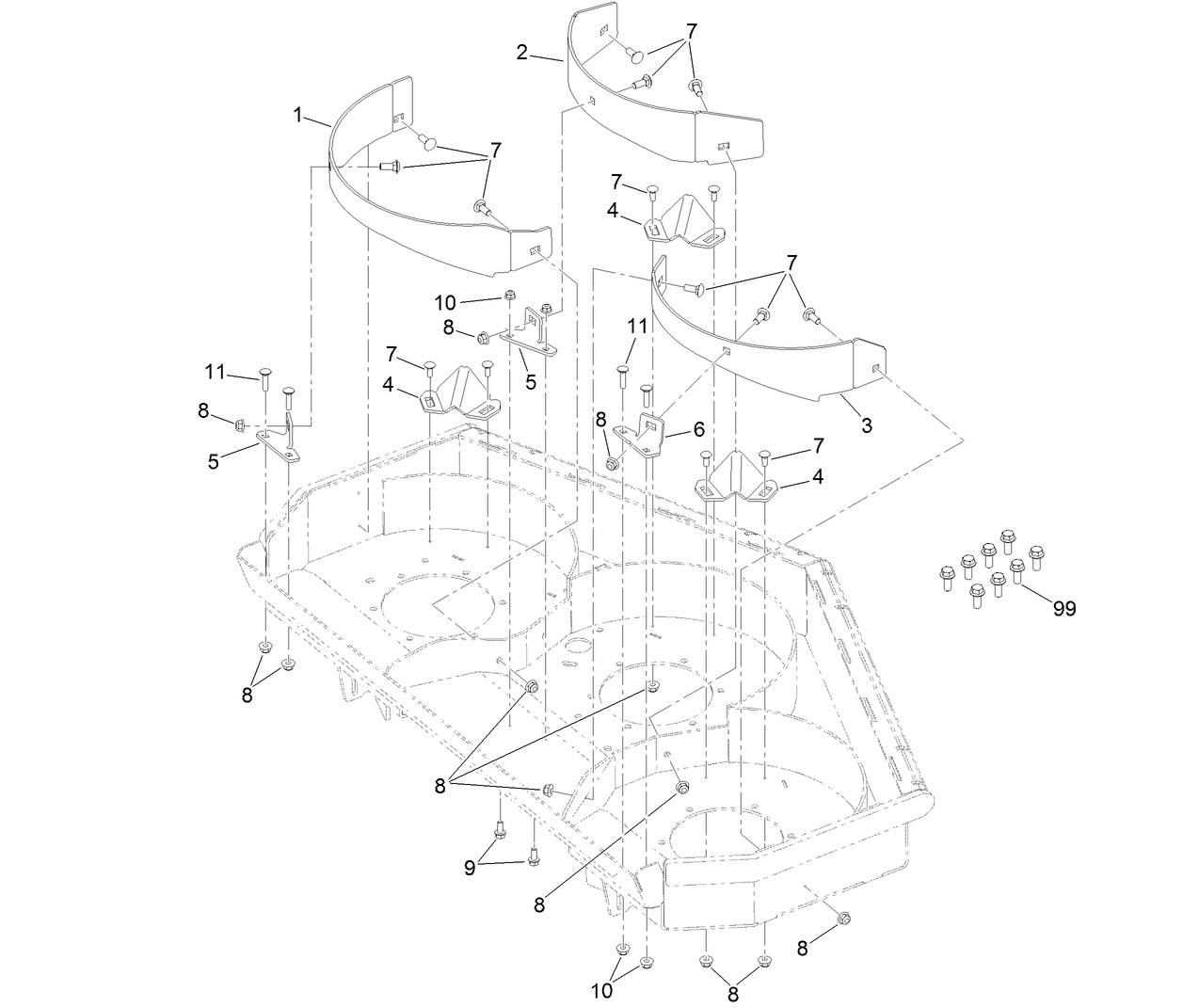 Mulching Kit Assembly No. 134-3259