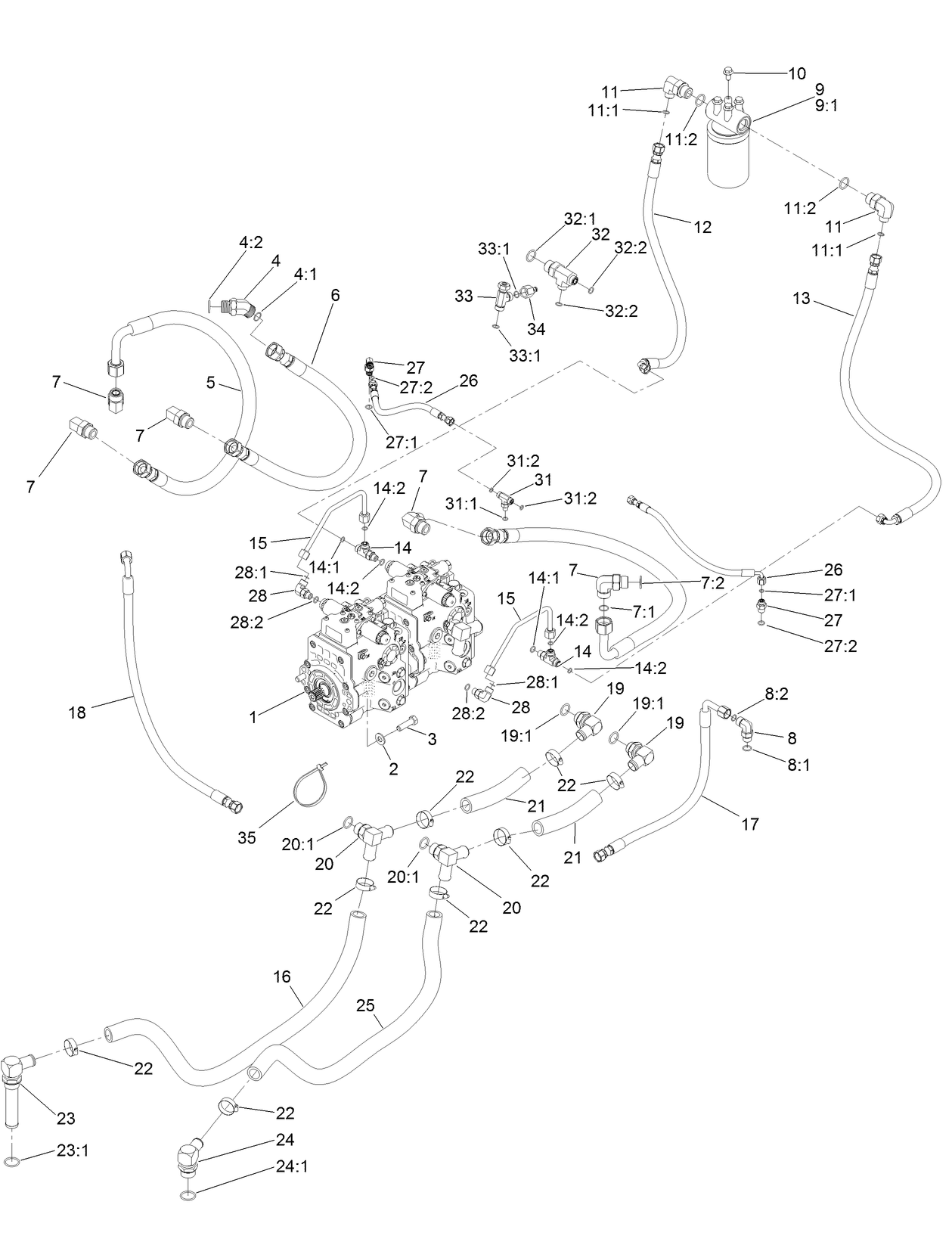 Tandem Pump Assembly