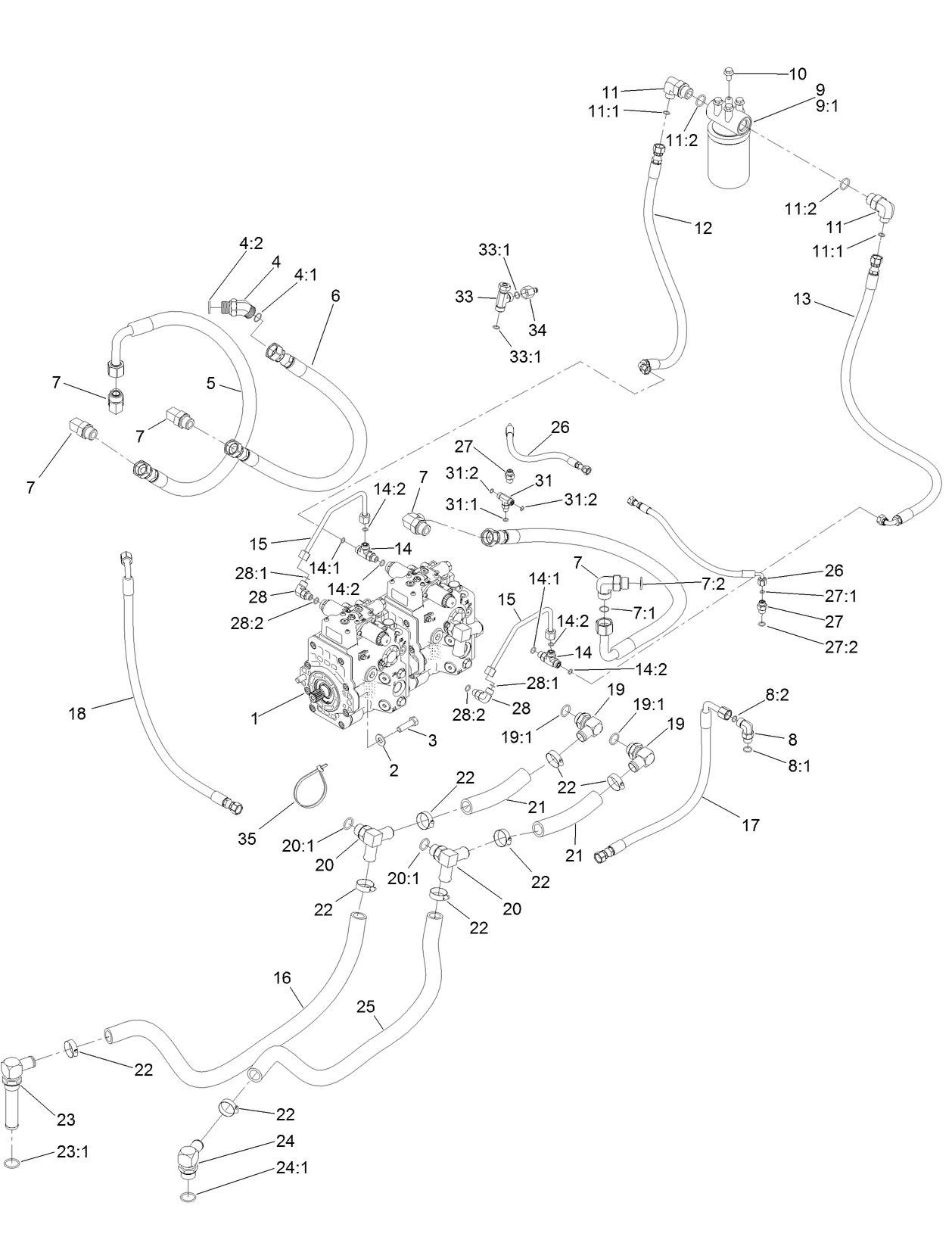 Tandem Pump Assembly