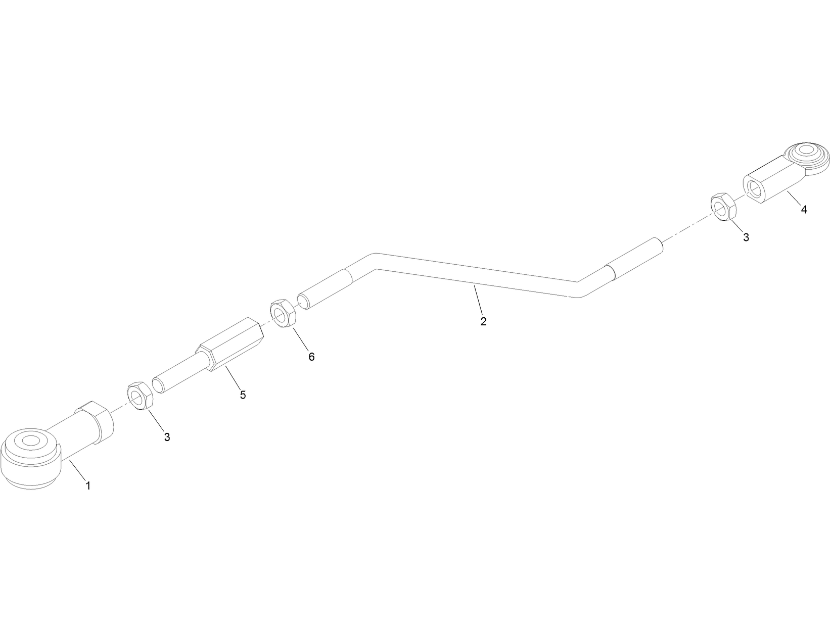 Rod Linkage Assembly No. 126-6131