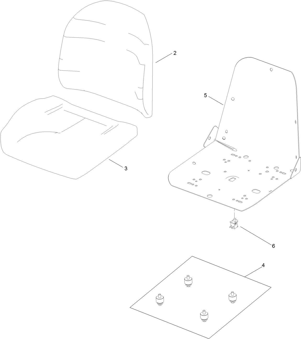 Seat Assembly No. 138-2608