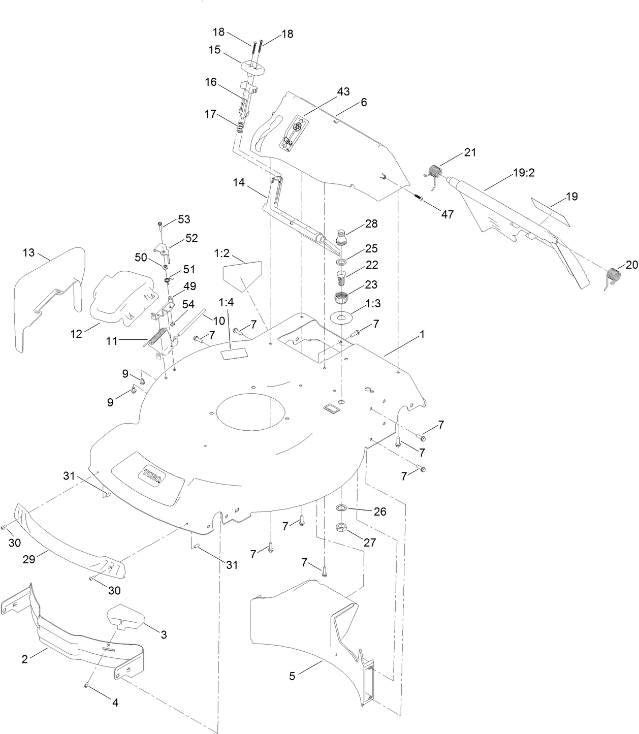 Housing and Chute Assembly