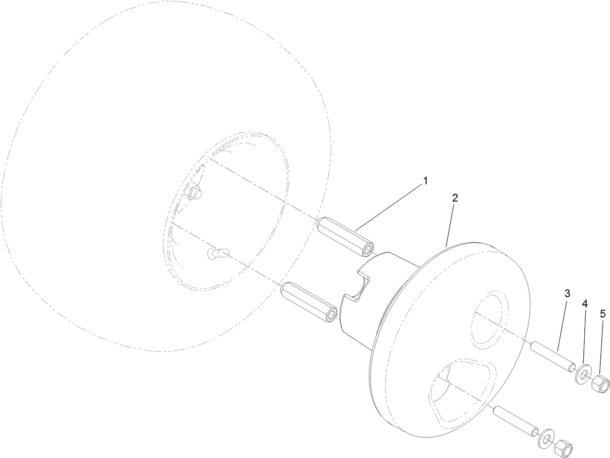 Wheel Weight Kit Assembly No. 136-3315