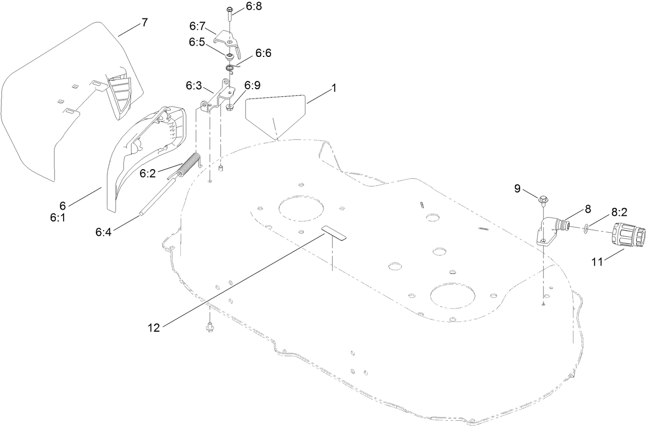 Side Discharge Chute Assembly