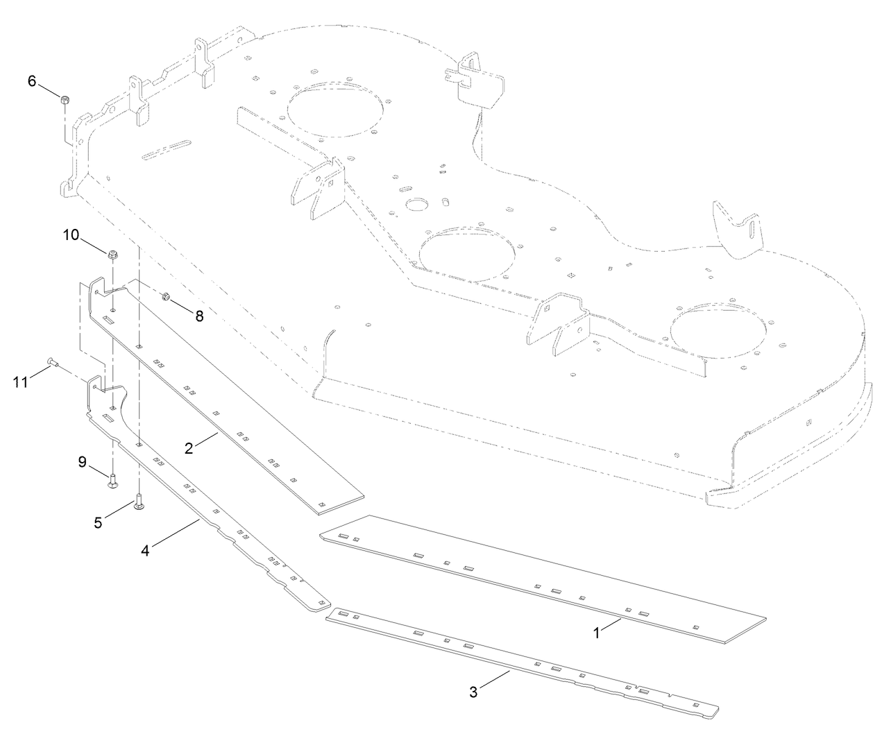 Bagger Enhancement Kit Assembly No. 139-1529