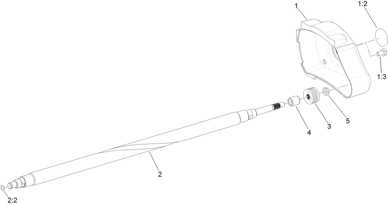 Shaft and Pulley Assembly No. 138-9702