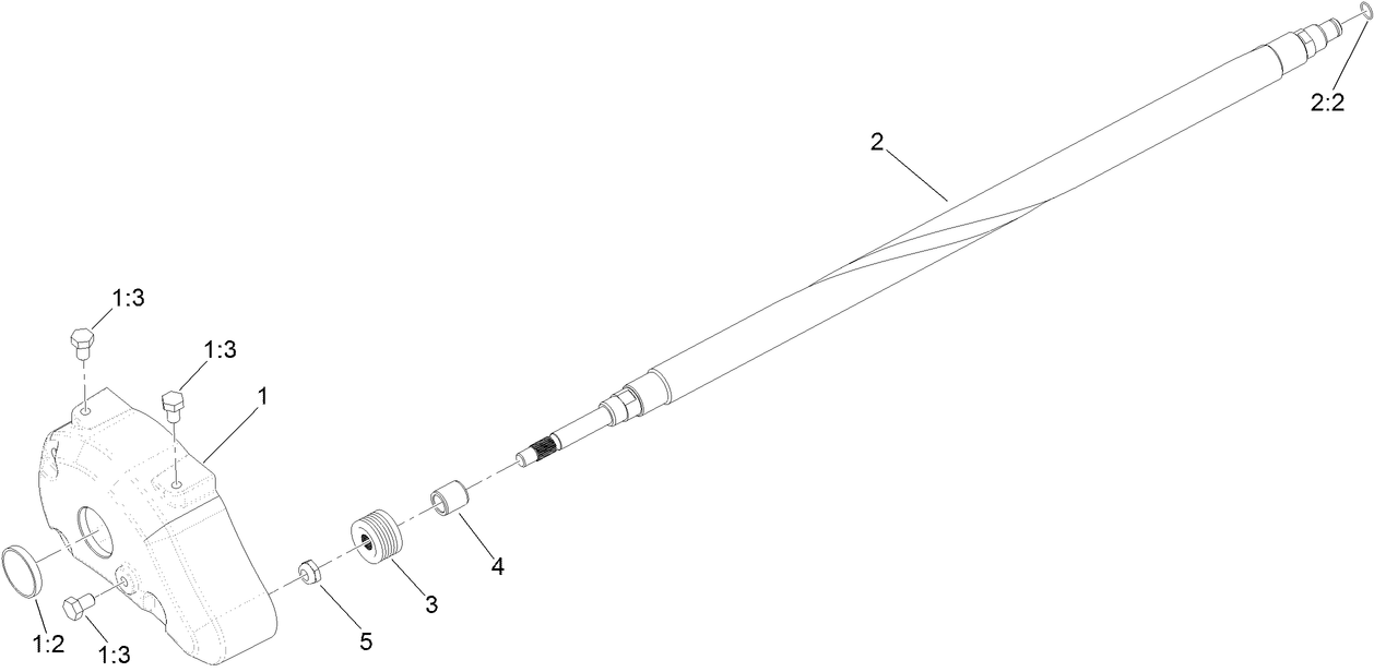 Shaft and Pulley Assembly No. 139-2697