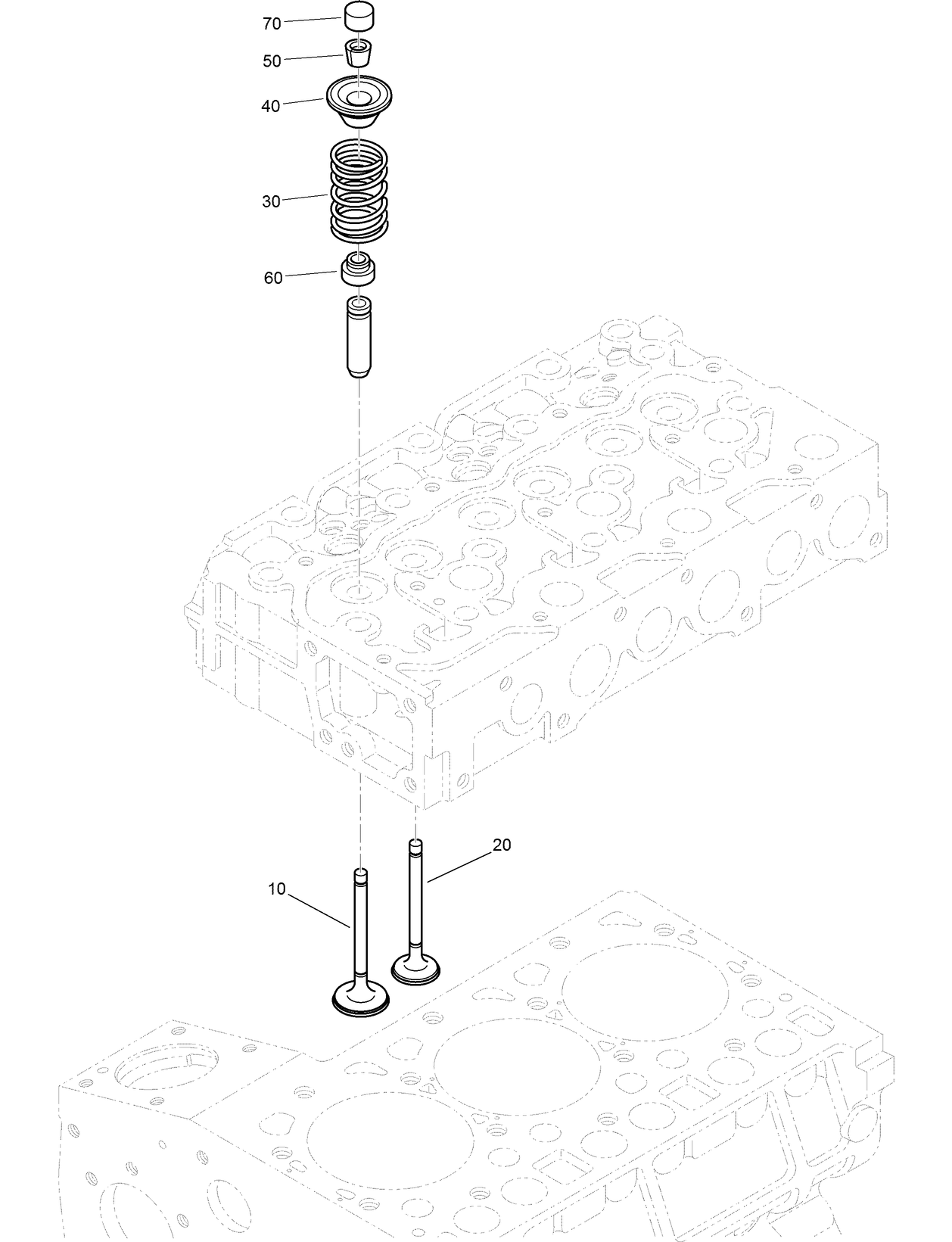 Inlet and Exhaust Manifold Assembly