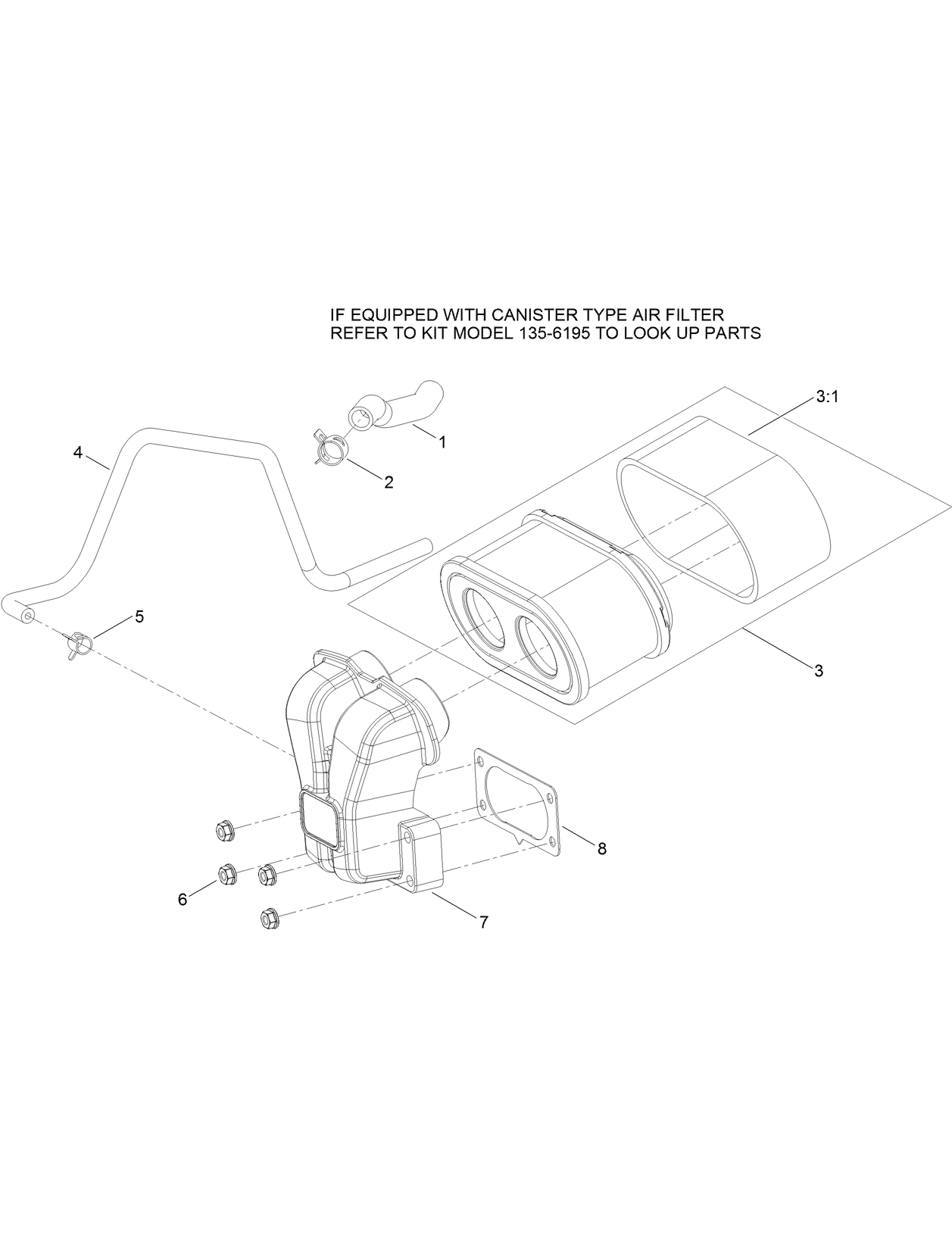 Air Intake and Filtration Assembly