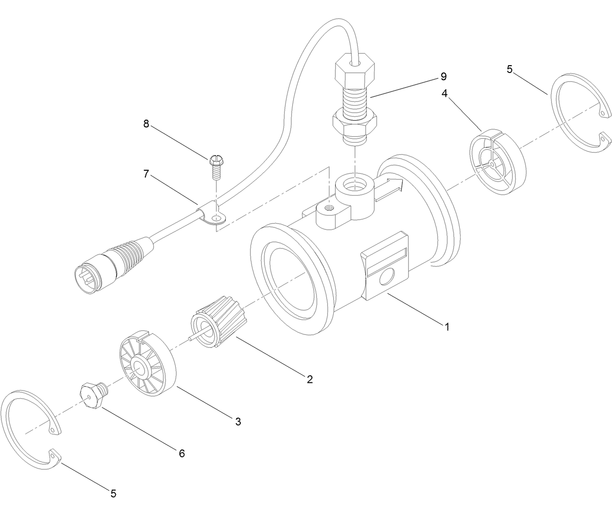 Flow Meter Assembly No. 138-6128