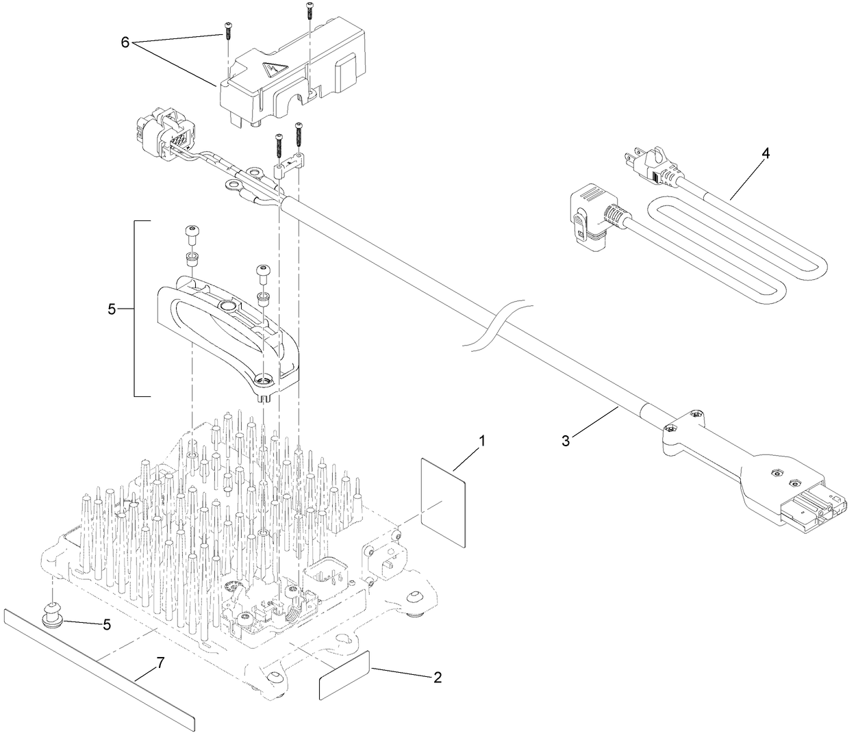 650W Lithium Battery Charger Assembly