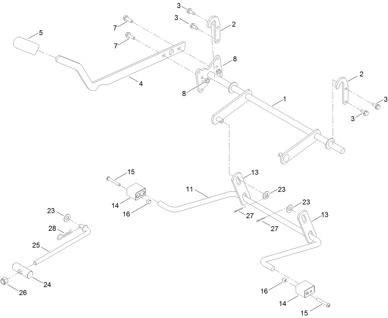 Deck Lift Assembly