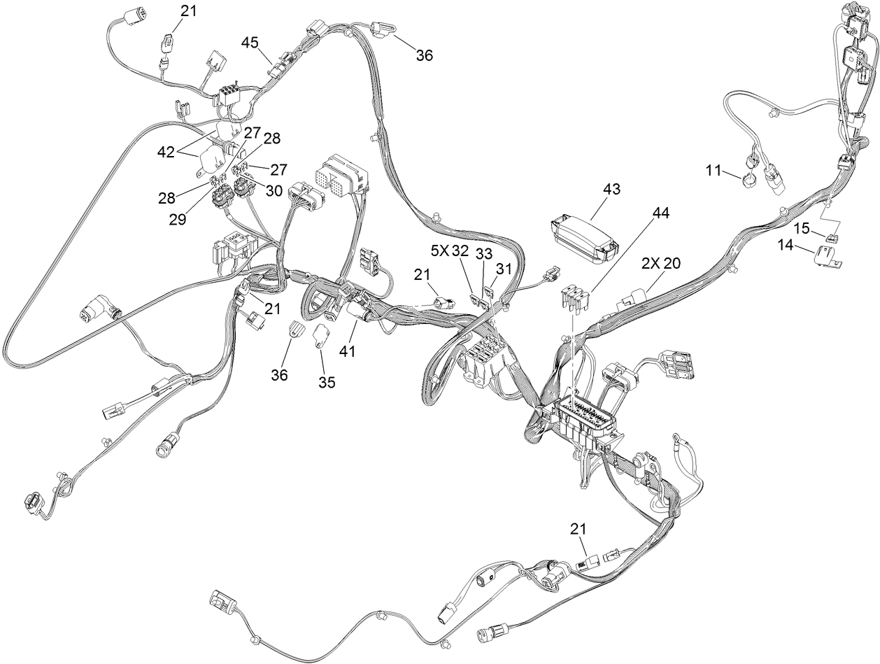 Wire Harness Assembly No. 122-1620