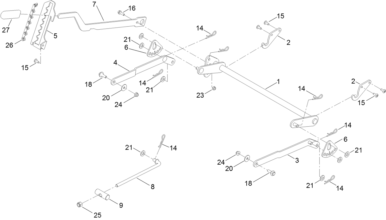 Deck Lift Assembly