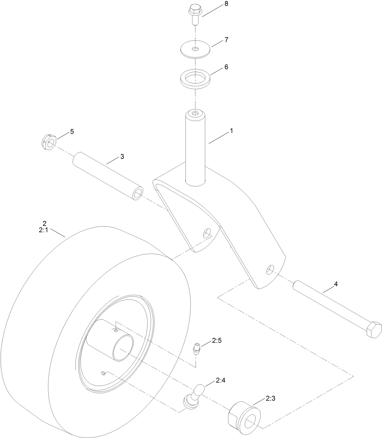 Caster Wheel Assembly