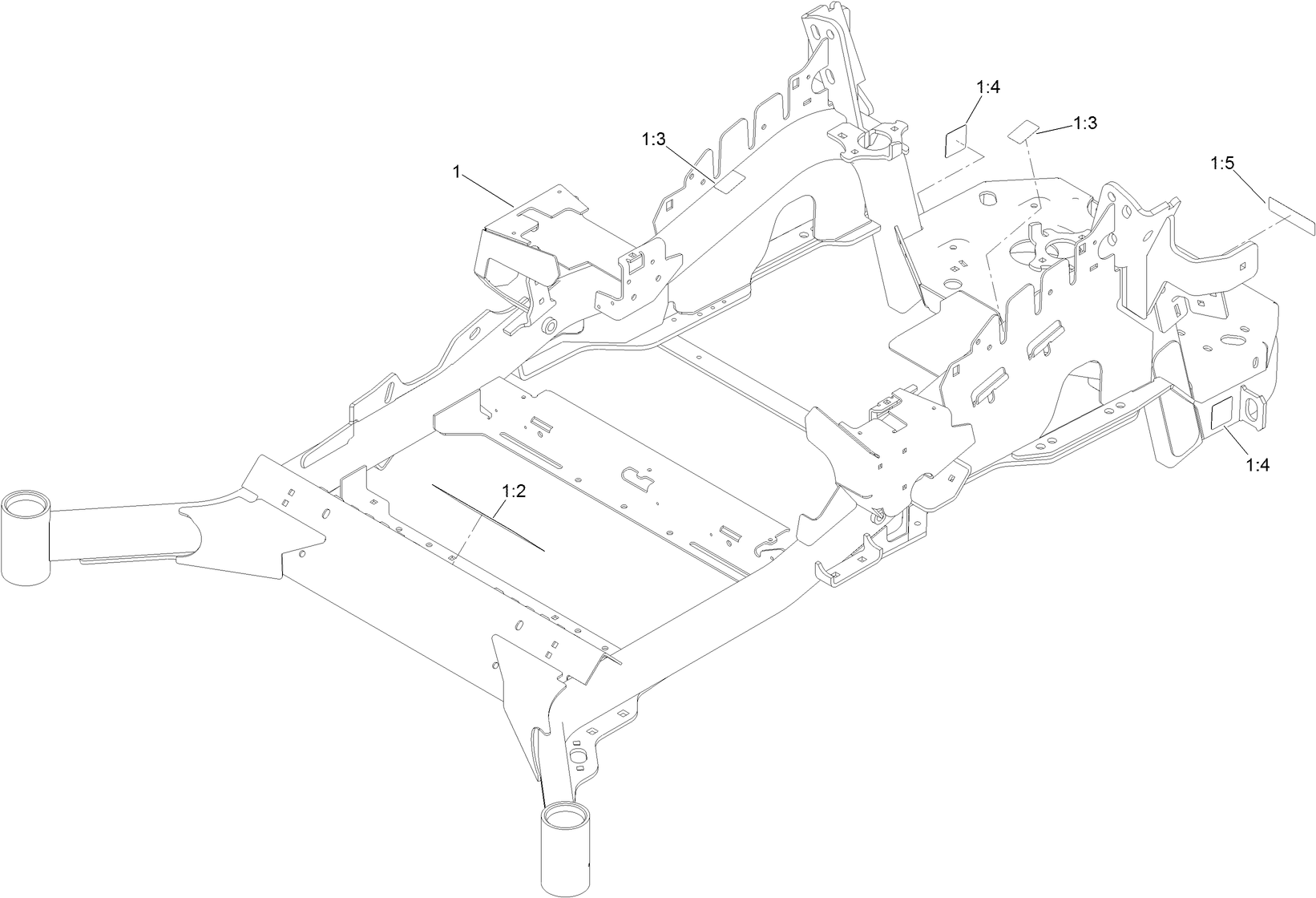 Mainframe Assembly No. 142-2671
