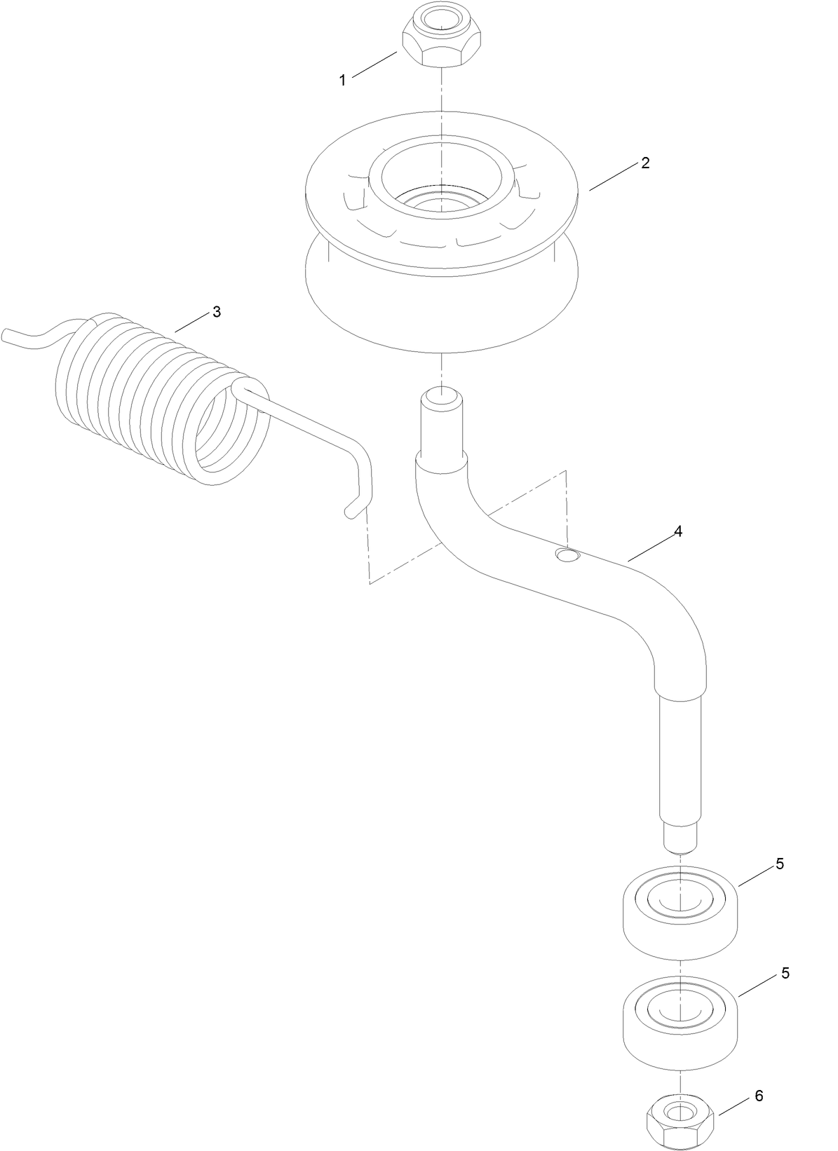 Transmission Assembly  Idler Pulley and Fan Repair Assembly No. 139-1842