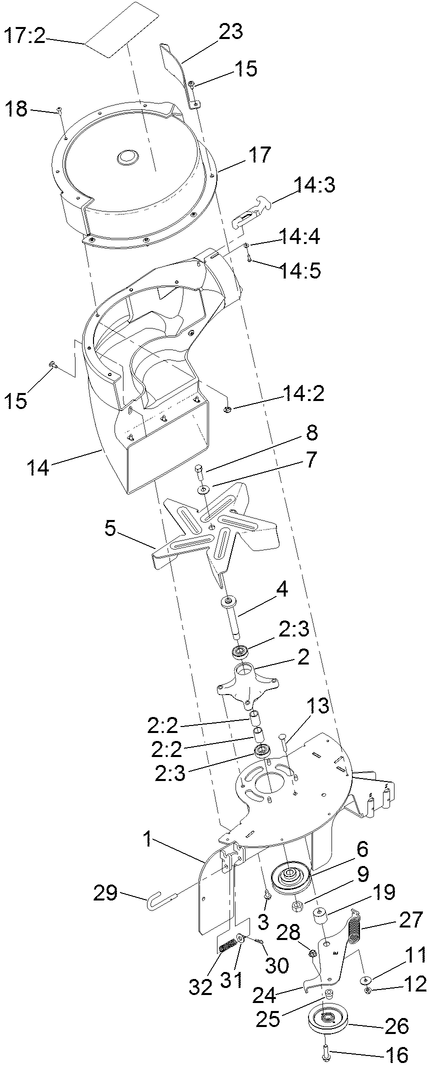 Blower Assembly No. 135-4482