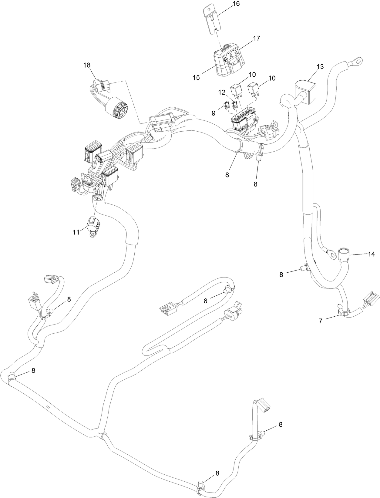 Wire Harness Assembly No. 135-7894