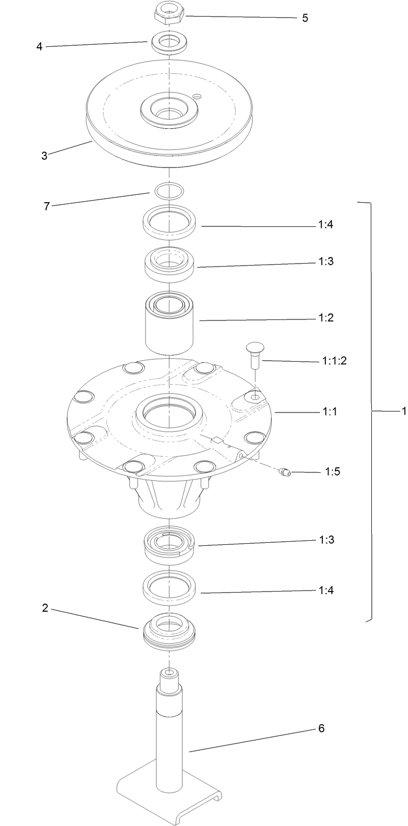 Spindle Assembly No. 138-4519
