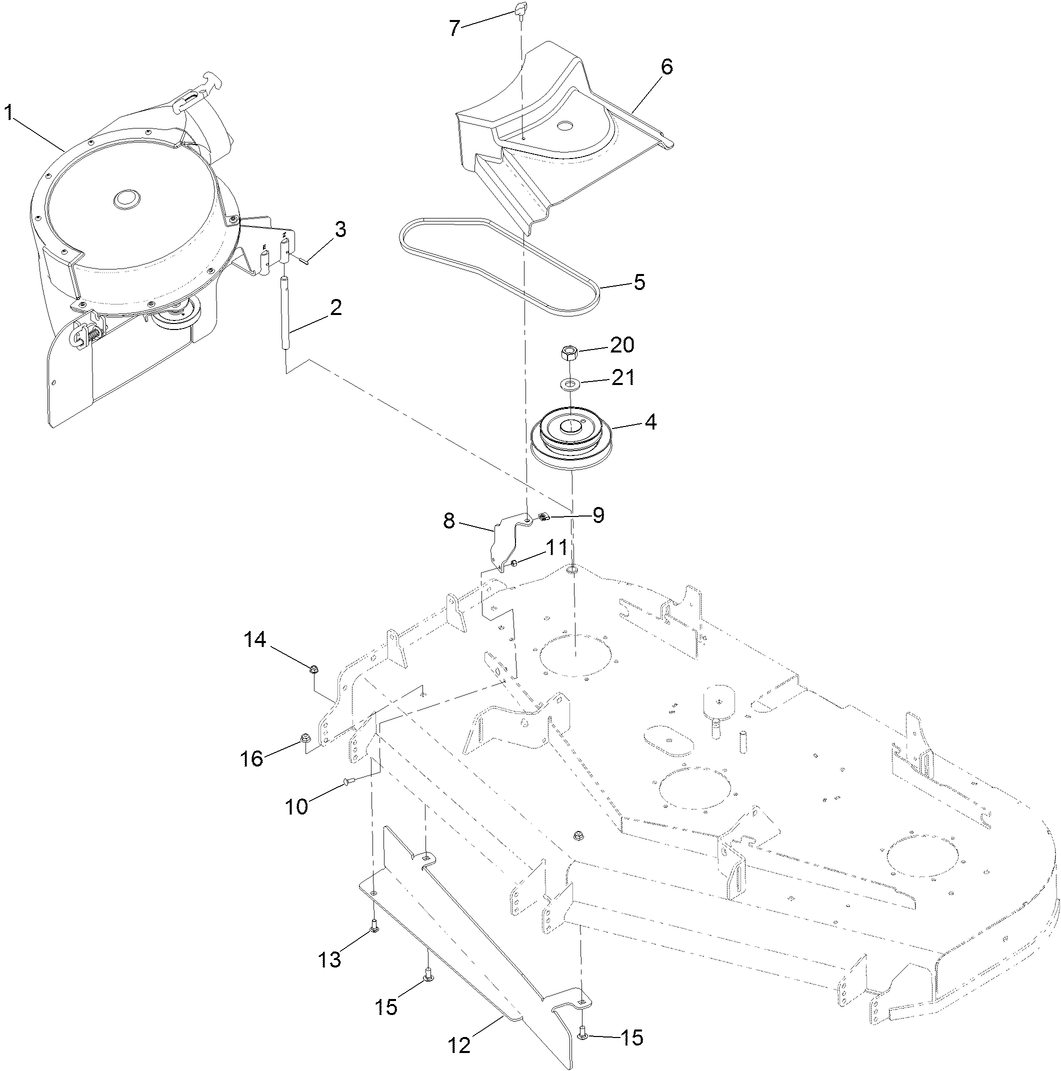 60in Blower and Drive Assembly