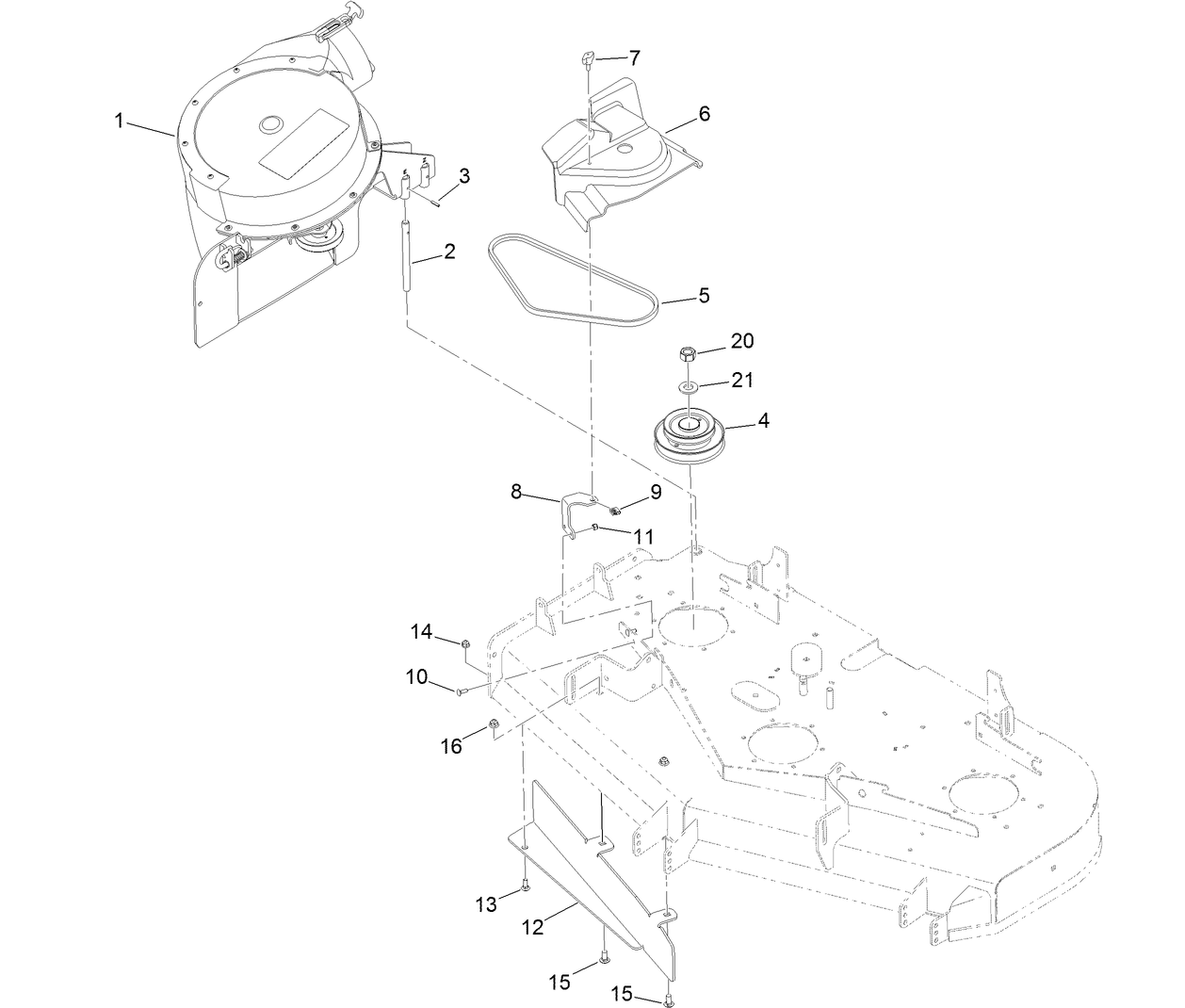 Blower and Drive Assembly
