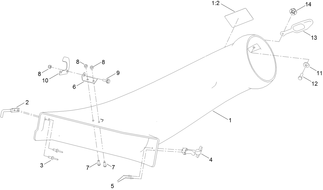 Chute Assemby No. 139-3261