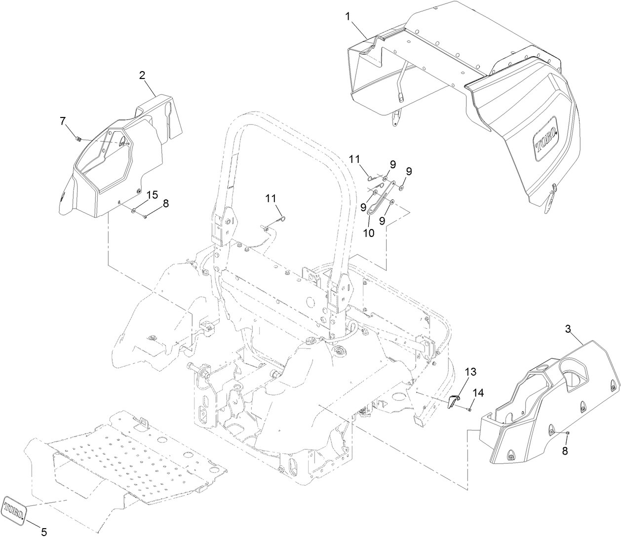 Hood and Cover Assembly