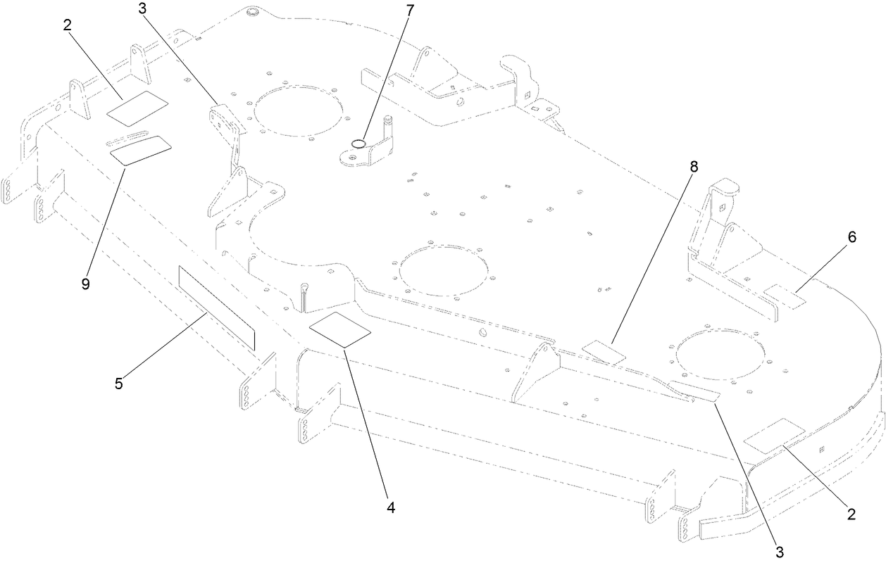 Deck Decal Assembly No. 140-0960