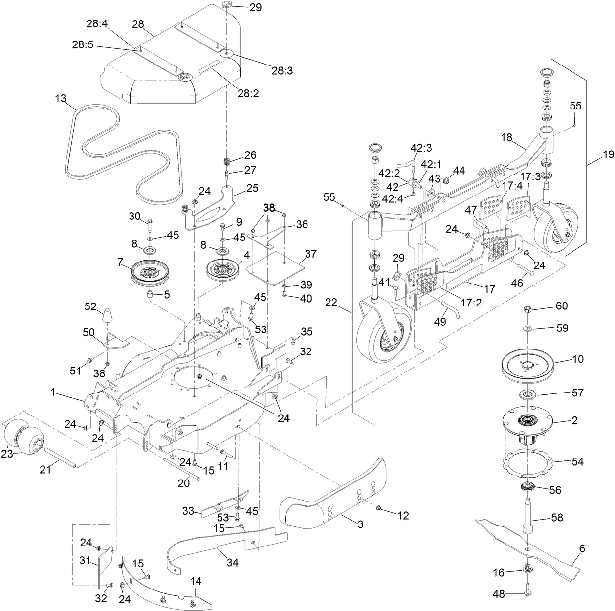 LH Wing Deck Assembly