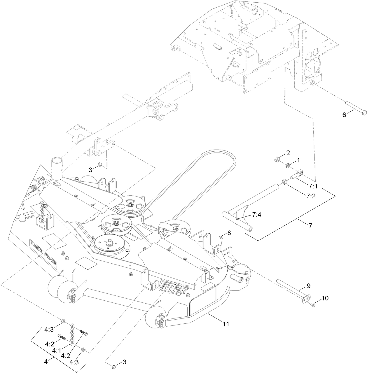 Deck Connection Assembly