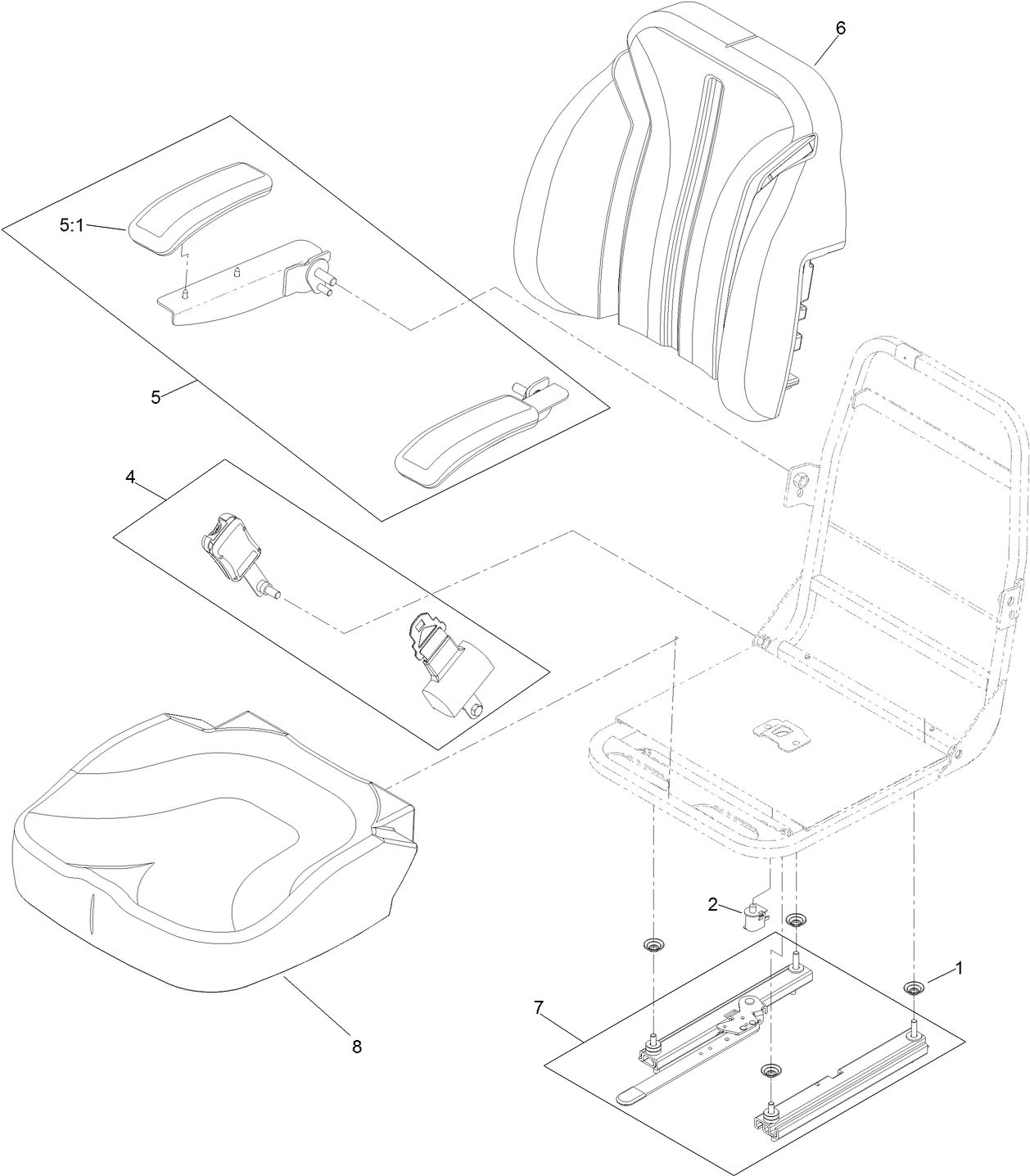 Seat Assembly No. 139-3617