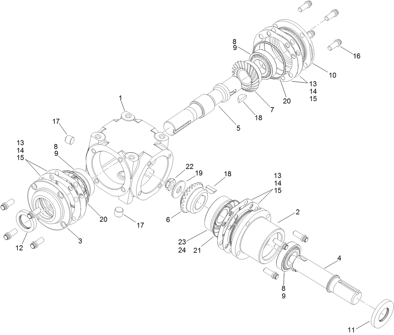 Gearbox Assembly No. 107-9887