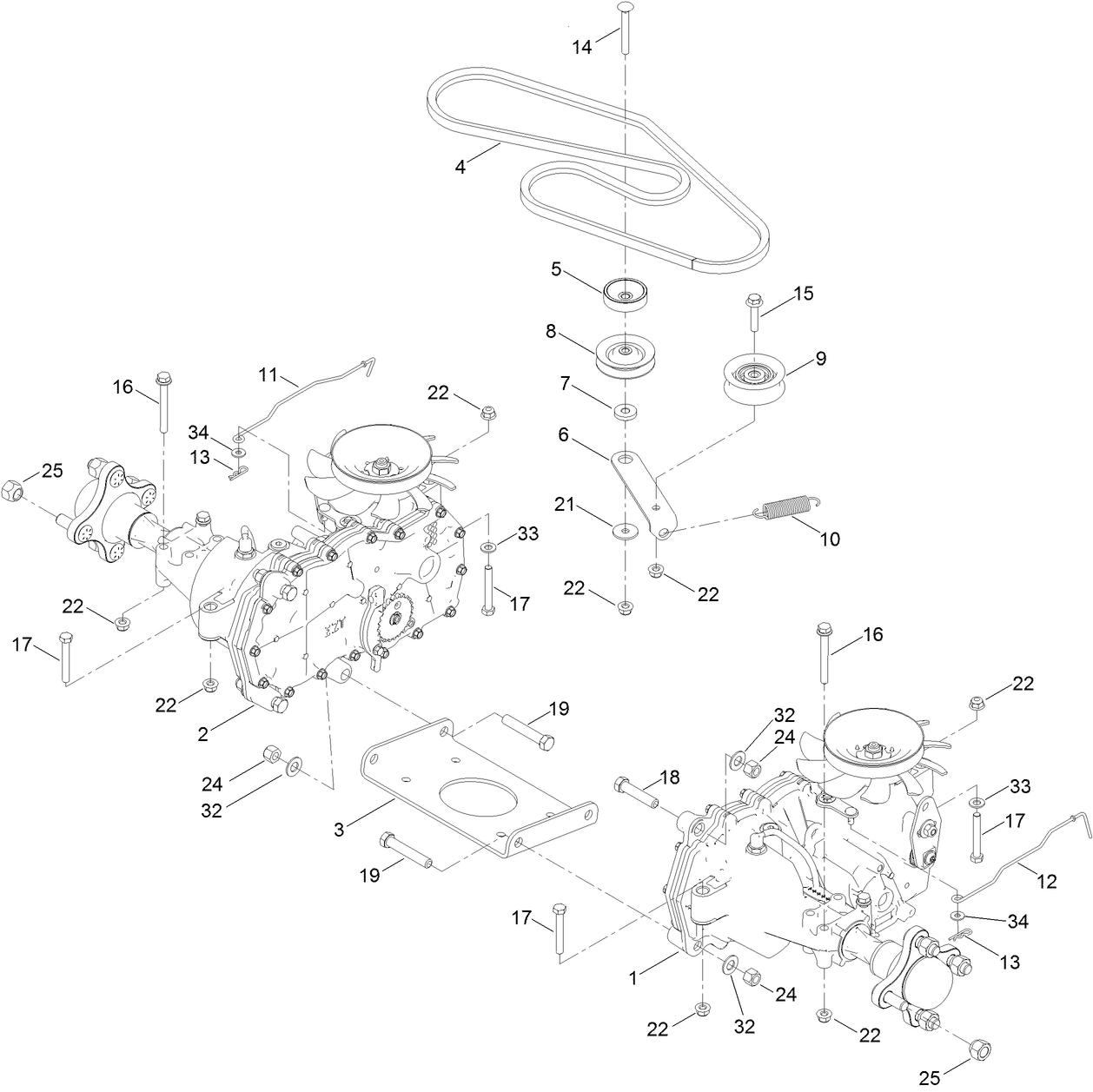 Traction Drive Assembly