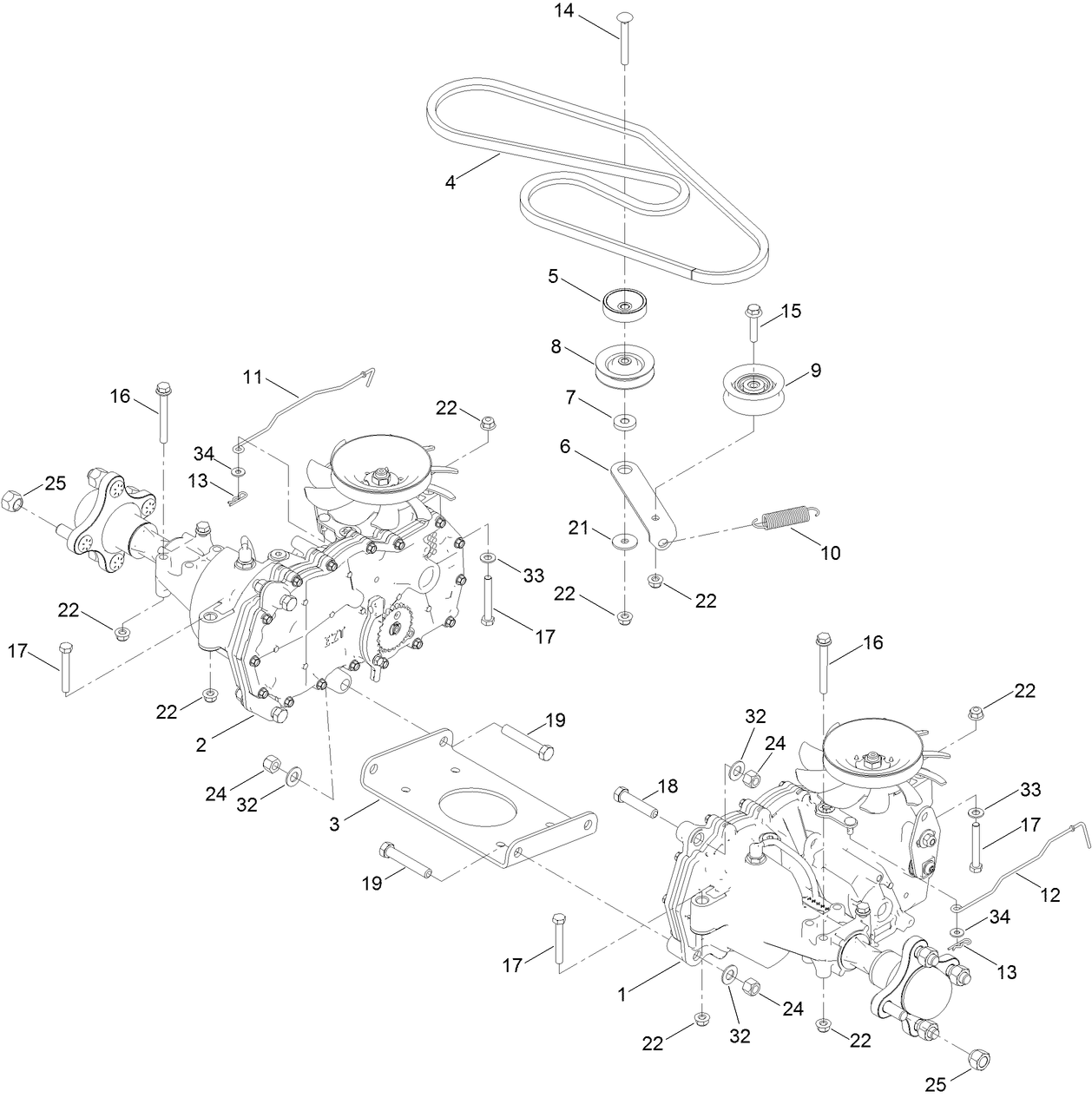 Traction Drive Assembly