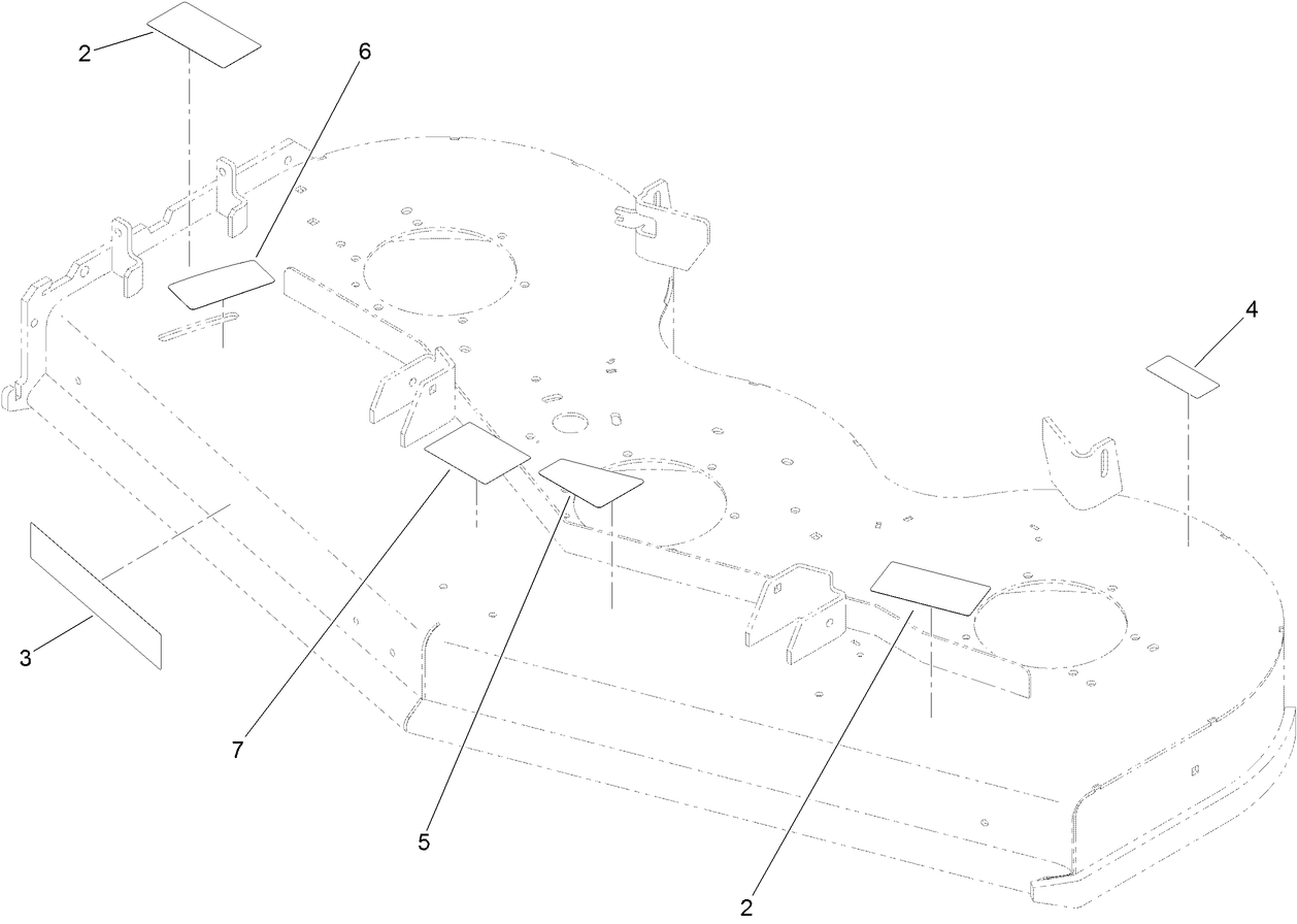 Deck Decal Assembly No. 139-8101