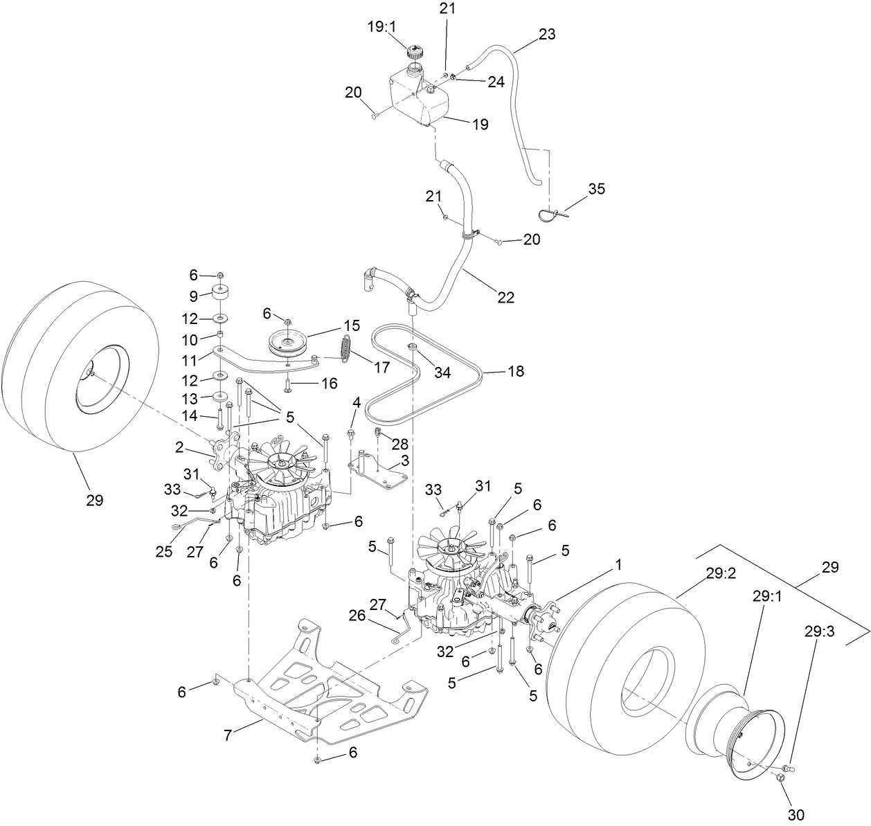 Ground Drive Assembly