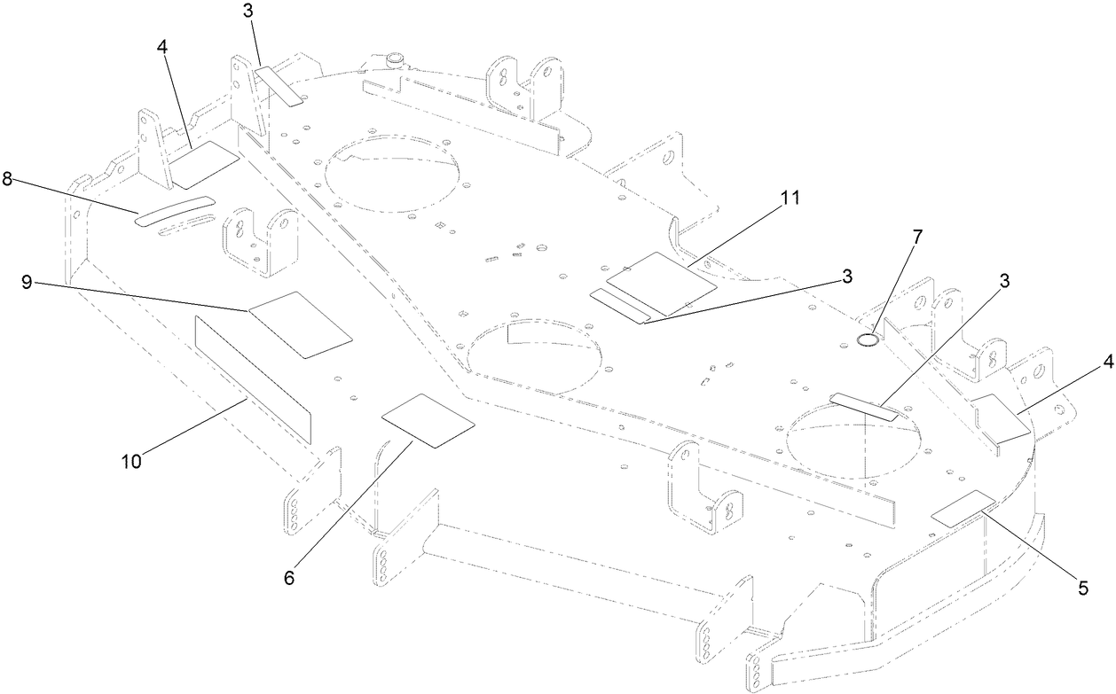 Deck Decal Assembly No. 140-1151