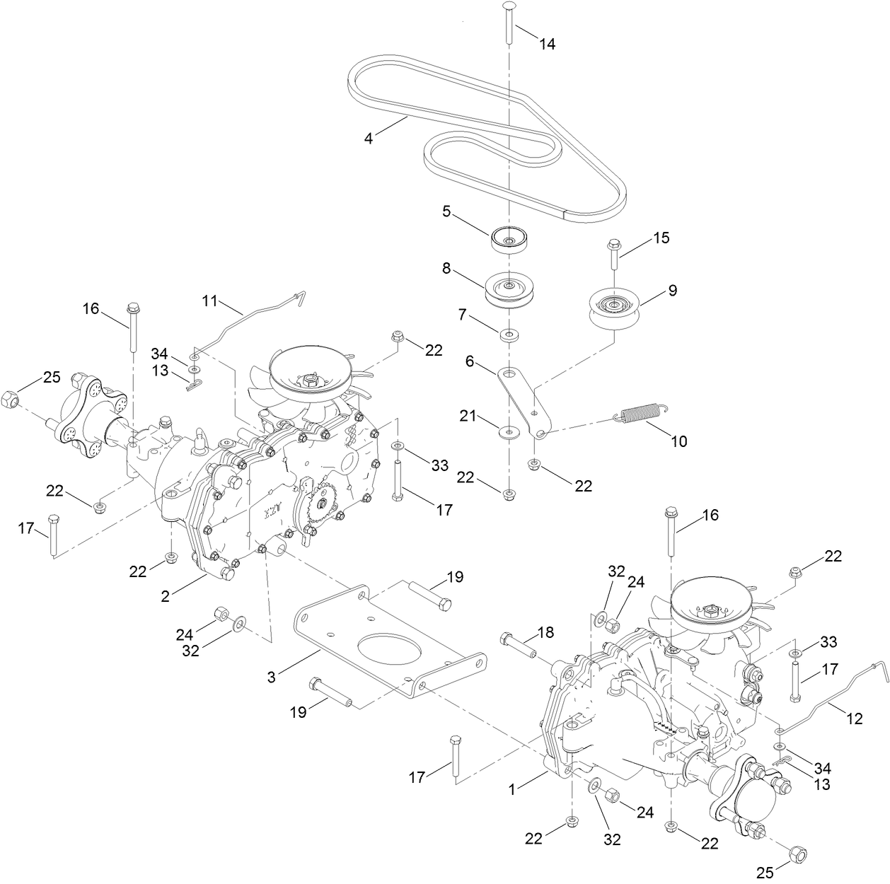Traction Drive Assembly