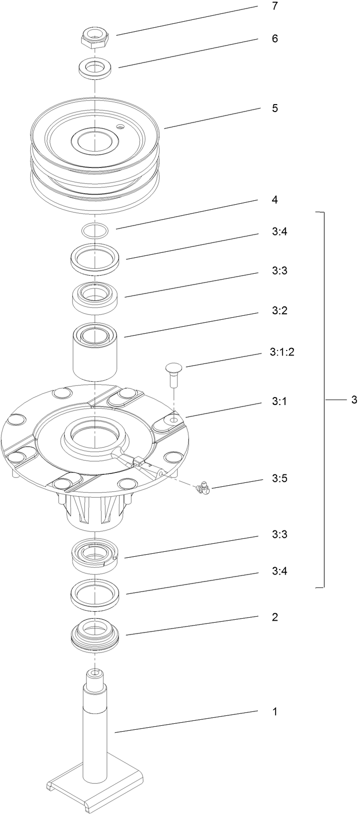 Double Spindle Assembly No. 139-3175