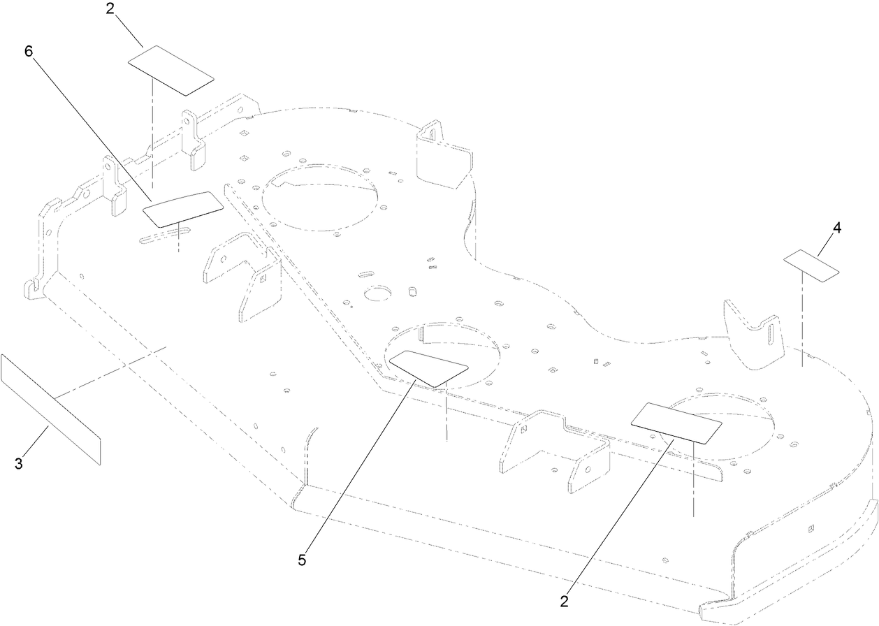 Deck and Decal Assembly No. 139-8097