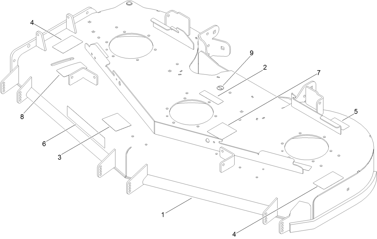 Deck Decal Assembly No. 140-1169