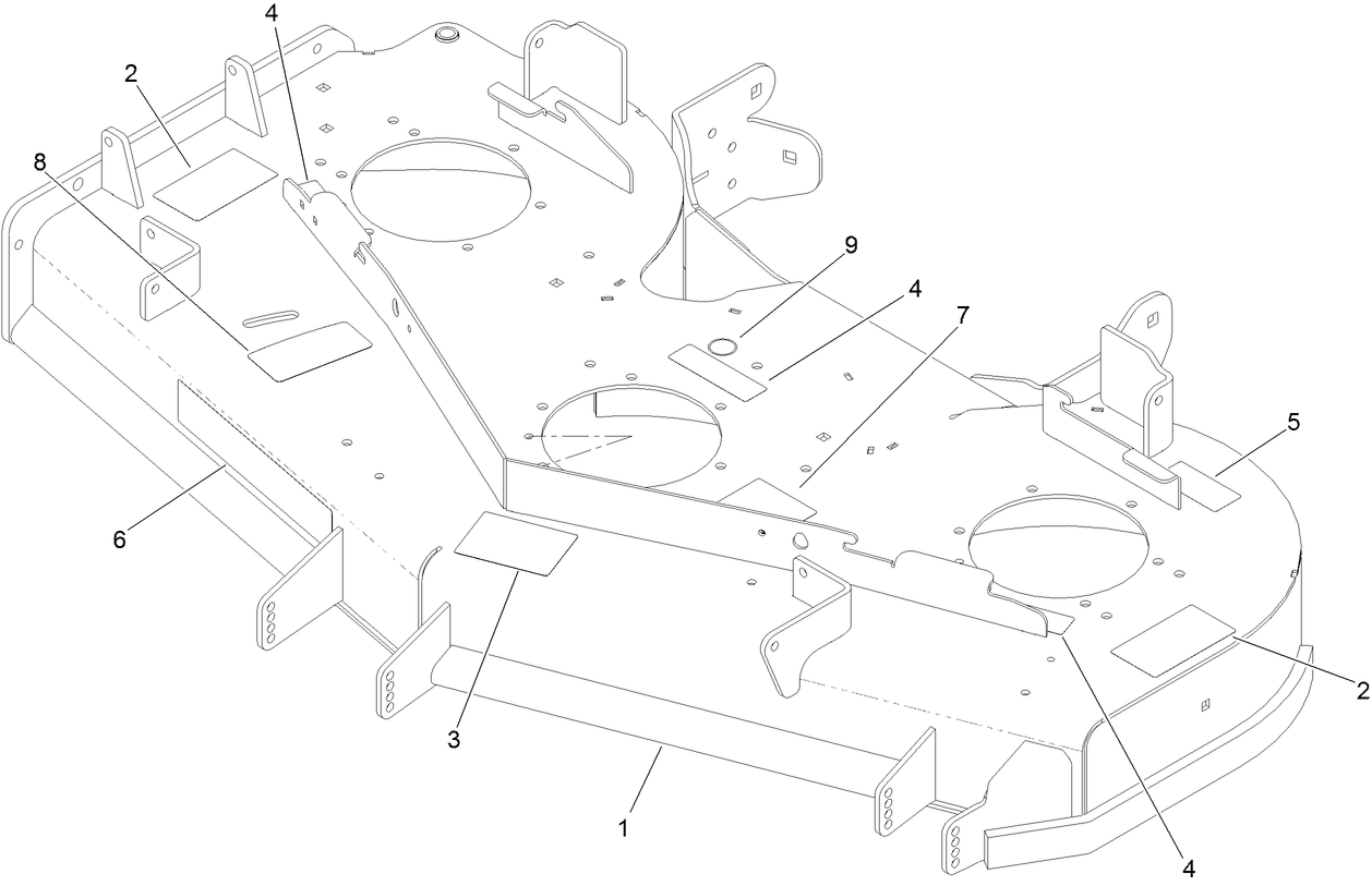 Deck Decal Assembly No. 140-1168