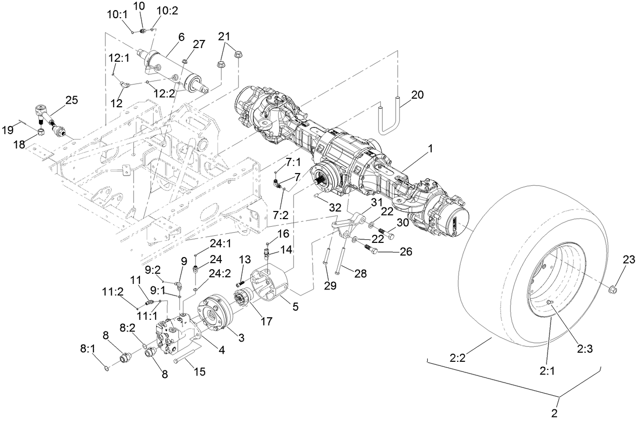 Rear Axle Assembly