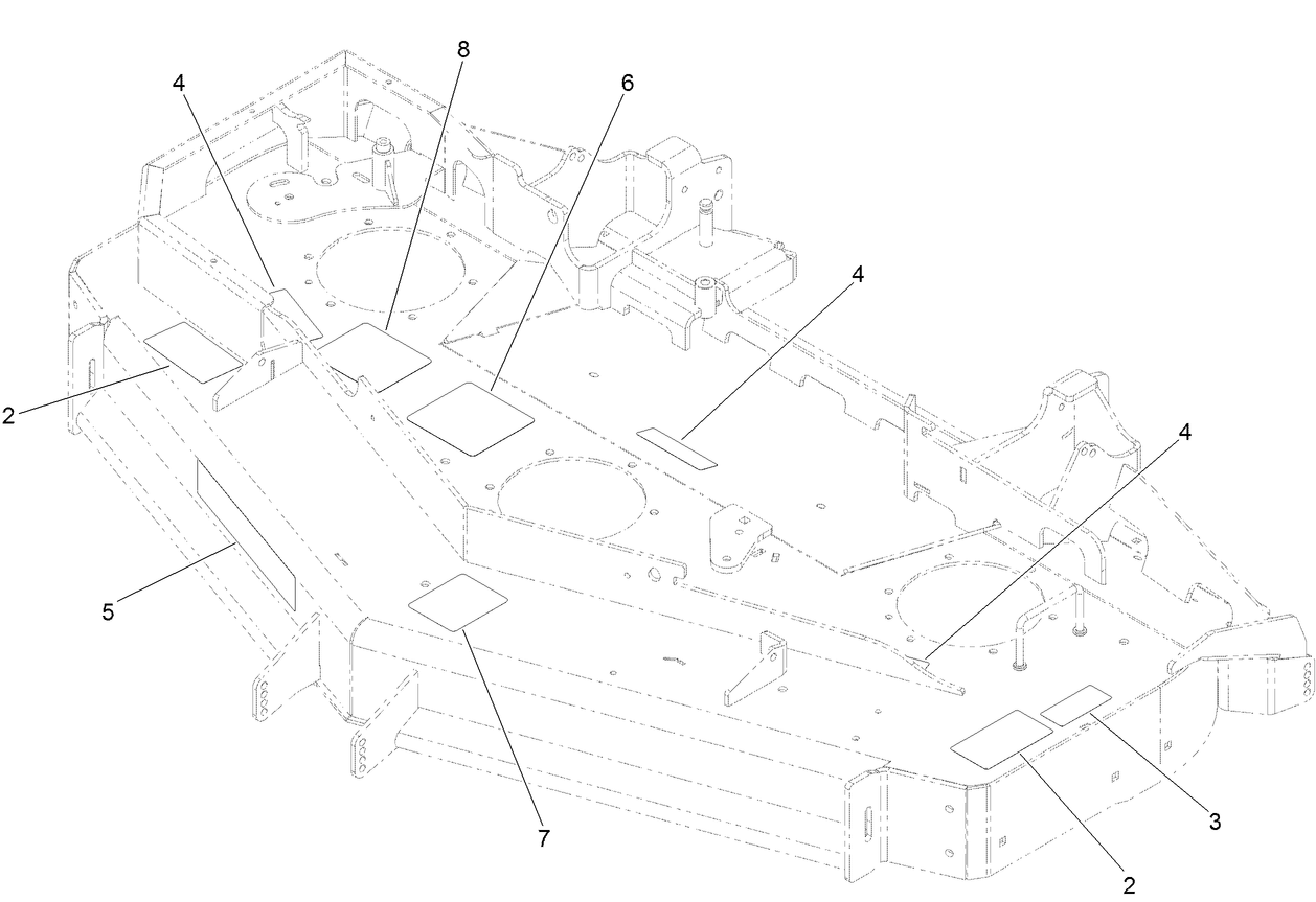 Deck Decal Assembly No. 139-8130