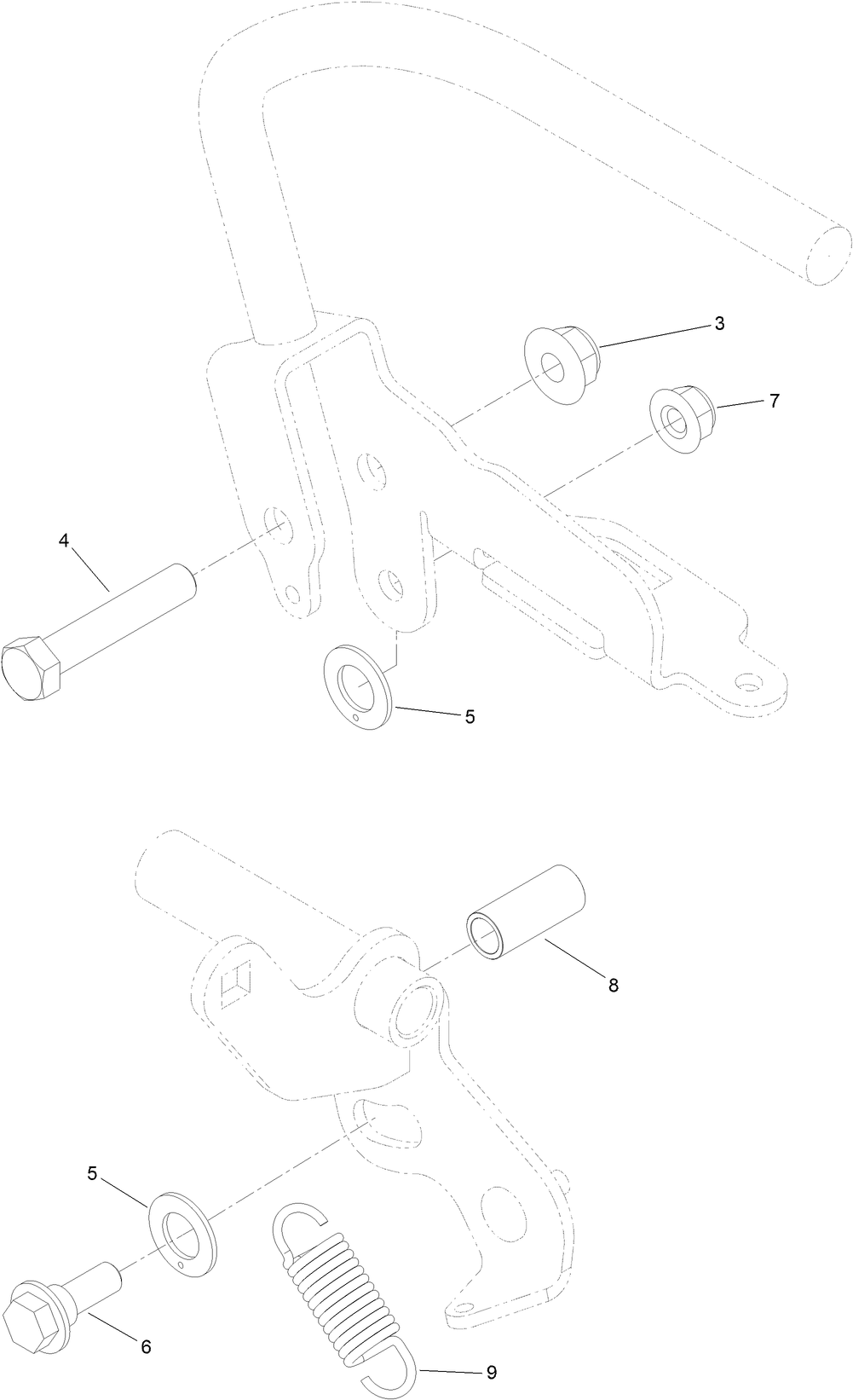 Control Handle Assembly No. 132-5158