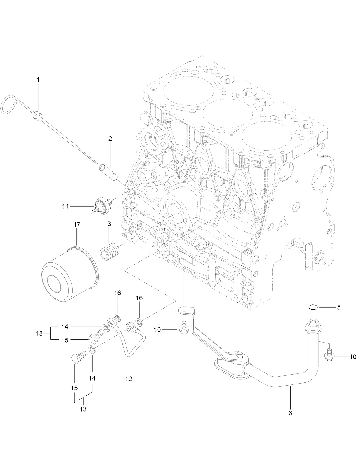 Lubrication and Oil System Assembly