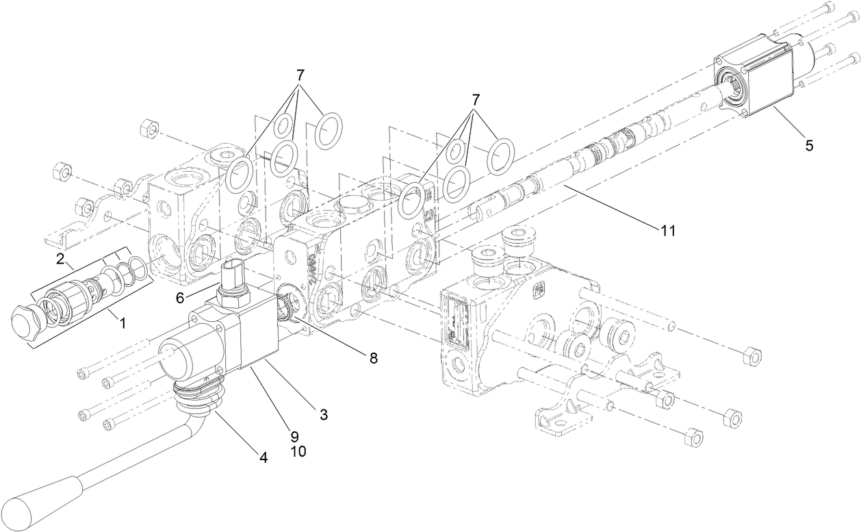 Hydraulic Valve Assembly No. 131-5637