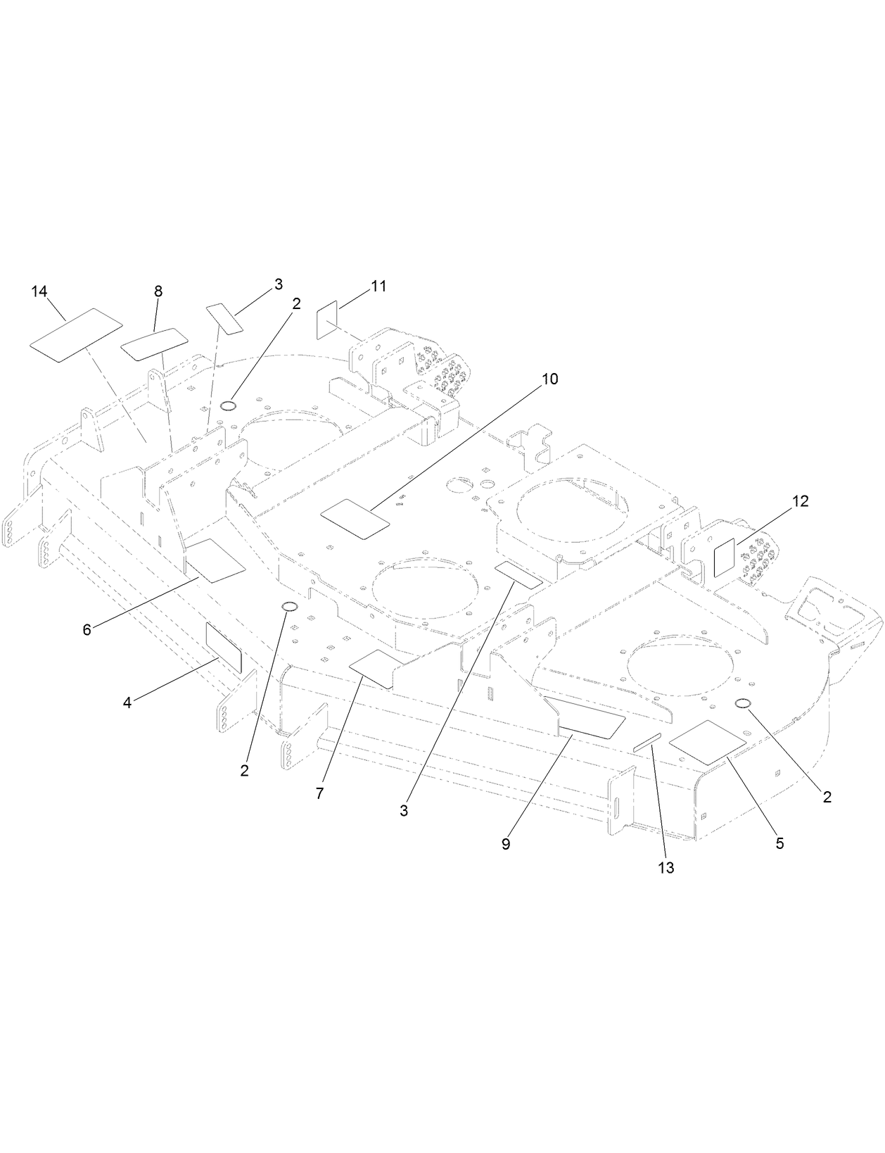 Deck Decal Assembly No. 138-4441SP